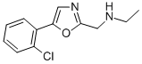 CAS 登录号：64639-88-9， 2-乙基氨基甲基-5-(2-氯苯基)恶唑