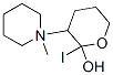 CAS#: 64647-14-9, 3-(1-Methyl-3,4,5,6-Tetrahydro-2H-Pyridin-1-Yl)Oxan-2-Ol Iodide
