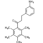 CAS#: 646506-64-1, 3-(3-Aminophenyl)-1-(pentamethylphenyl)-1-propanone