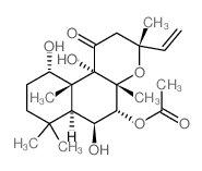 CAS#: 64657-11-0, (3R,6aalpha)-5alpha-Acetoxydodecahydro-6beta,10alpha,10balpha-Trihydroxy-3,4abeta,7,7,10abeta-Pentamethyl-3alpha-Vinyl-1H-Naphtho[2,1-b]Pyran-1-One