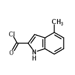 CAS#: 64679-00-1, 4-Methyl-1H-indole-2-carbonyl chloride