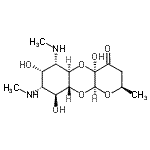 CAS#: 64771-73-9, (2R,4aR,5aR,6S,7S,8R,9S,9aR,10aS)-4a,7,9-Trihydroxy-2-methyl-6,8-bis(methylamino)decahydro-4H-pyrano[2,3-b][1,4]benzodioxin-4-one