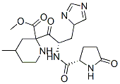 CAS 登录号：64783-97-7， 焦谷氨酰-组氨酰-哌啶-2-羧酸甲酯