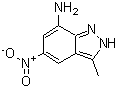 CAS#: 647853-25-6, 3-Methyl-5-nitro-2H-indazol-7-amine