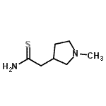 CAS#: 648428-29-9, 2-(1-Methyl-3-pyrrolidinyl)ethanethioamide