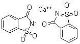 CAS#: 6485-34-3, 1,2-Benzisothiazol-3(2H)-One 1,1-Dioxide Calcium Salt (2:1)