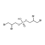 CAS#: 64864-08-0, Bis(2,3-dibromopropyl) hydrogen phosphate