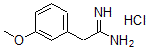 CAS#: 6487-98-5, 3-Methoxy-Benzeneethanimidamide Hydrochloride (1:1)