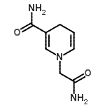 CAS#: 64881-21-6, 1-(2-Amino-2-oxoethyl)-1,4-dihydro-3-pyridinecarboxamide