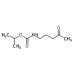 CAS#: 648928-81-8, Isopropyl (4-oxopentyl)carbamate