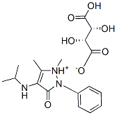CAS#: 64906-00-9, 1,2-Dihydro-4-(Isopropylamino)-1,5-Dimethyl-3-Oxo-2-Phenyl-3H-Pyrazolium Hydrogen [R-(R*,R*)]-Tartrate