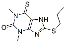 CAS#: 6493-28-3, 8-(Propylthio)-3,7-Dihydro-1,3-Dimethyl-6-Thio-1H-Purin-2-One