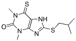 CAS 登录号：6493-41-0， 1,3,6,7-四氢-8-(异丁基硫代)-1,3-二甲基-6-硫代-2H-嘌呤-2-酮