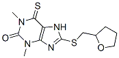 CAS#: 6493-47-6, 1,3,6,7-Tetrahydro-1,3-Dimethyl-8-[(Tetrahydrofuran-2-Ylmethyl)Thio]-6-Thioxo-2H-Purin-2-One