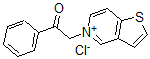 CAS#: 64955-45-9, 5-Phenacylthieno(3,2-c)pyridinium chloride