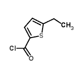 CAS#: 64964-17-6, 5-Ethyl-2-thiophenecarbonyl chloride