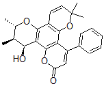 CAS#: 65025-62-9, (10alpha,11beta,12beta)-(-)-11,12-Dihydro-12-hydroxy-6,6,10,11-tetramethyl-4-phenyl-2H,6H,10H-benzo(1,2-b:3,4-b':5,6-b'')tripyran-2-one