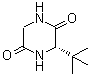 CAS 登录号：65050-07-9， (S)-3-叔丁基-2,5-哌嗪二酮