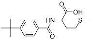 CAS 登录号：65054-82-2， 2-[(4-叔-丁基苯甲酰基)氨基]-4-(甲硫基)丁酸