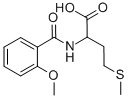 CAS 登录号：65054-83-3， 2-[(2-甲氧基苯甲酰基)氨基]-4-(甲硫基)丁酸