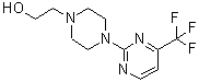 CAS 登录号：651004-99-8， 2-{4-[4-(三氟甲基)-2-嘧啶基]-1-哌嗪基}乙醇