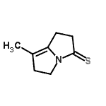 CAS#: 651043-98-0, 7-Methyl-1,2,5,6-tetrahydro-3H-pyrrolizine-3-thione