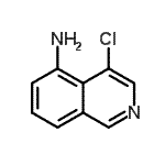 CAS#: 651310-21-3, 4-Chloro-5-isoquinolinamine