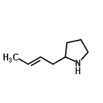CAS#: 651321-59-4, 2-[(2E)-2-Buten-1-yl]pyrrolidine