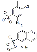 CAS#: 65152-17-2, Strontium 1-Amino-4-[(5-Chloro-4-Methyl-2-Sulphonatophenyl)Azo]Naphthalene-2-Sulphonate