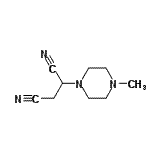 CAS#: 65157-82-6, 2-(4-Methyl-1-piperazinyl)succinonitrile