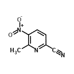 CAS#: 65169-58-6, 6-Methyl-5-nitro-2-pyridinecarbonitrile