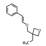 CAS#: 651726-91-9, 3-Ethyl-3-({[(E)-2-phenylvinyl]oxy}methyl)oxetane