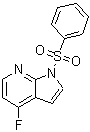 CAS 登录号：651744-26-2， 4-氟-1-(苯磺酰基)-1H-吡咯并[2,3-b]吡啶