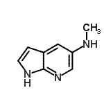 CAS#: 651744-44-4, N-Methyl-1H-pyrrolo[2,3-b]pyridin-5-amine
