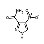 CAS#: 65190-36-5, 4-Nitro-1H-pyrazole-5-carboxamide