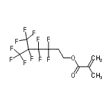 CAS#: 65195-44-0, 3,3,4,4,5,6,6,6-Octafluoro-5-(trifluoromethyl)hexyl methacrylate