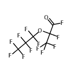 CAS#: 65208-35-7, 2,3,3,3-Tetrafluoro-2-(heptafluoropropoxy)propanoyl fluoride