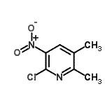 CAS#: 65213-96-9, 2-Chloro-5,6-dimethyl-3-nitropyridine