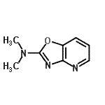 CAS 登录号：652143-61-8， N,N-二甲基[1,3]恶唑并[4,5-b]吡啶-2-胺