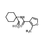 CAS#: 652171-86-3, 1-[(2-Methyl-3-furoyl)amino]cyclohexanecarboxylic acid