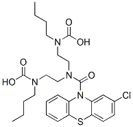 CAS#: 65241-06-7, Di(Butylcarbamic Acid) 2,2'-[[(2-Chloro-10H-Phenothiazin-10-Yl)Carbonyl]Imino]Bisethyl Ester