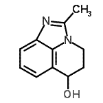 CAS#: 65241-23-8, 2-Methyl-5,6-dihydro-4H-imidazo[4,5,1-ij]quinolin-6-ol