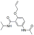 CAS#: 6525-21-9, 5-(Acetylamino)-2-(Allyloxy)-N-Isopropylbenzamide