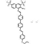 CAS#: 6528-39-8, Disodium 3-Amino-4-({4'-[(4-Ethoxyphenyl)Diazenyl]-4-Biphenylyl}Diazenyl)-2,7-Naphthalenedisulfonate