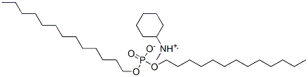 CAS 登录号：65294-15-7， 环己基(二甲基)二(十三烷基)磷酸酯铵盐