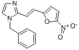 CAS#: 65330-32-7, 2-(2-(5-Nitro-2-furanyl)ethenyl)-1-phenylmethylimidazole