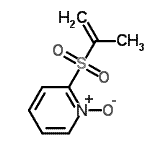 CAS#: 65332-88-9, 2-(Isopropenylsulfonyl)pyridine 1-oxide
