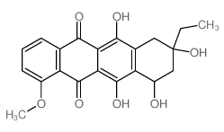 CAS#: 65360-31-8, (8S)-8beta-Ethyl-7,8,9,10-Tetrahydro-6,8alpha,10alpha,11-Tetrahydroxy-1-Methoxy-5,12-Naphthacenedione