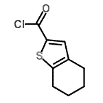 CAS#: 65361-26-4, 4,5,6,7-Tetrahydro-1-benzothiophene-2-carbonyl chloride