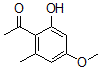 CAS#: 6540-66-5, 2-Acetyl-3-methyl-5-methoxyphenol